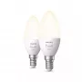 Išmanioji lemputė Philips Hue White Candle E14 Bluetooth Zigbee 2 vnt. pakuotė