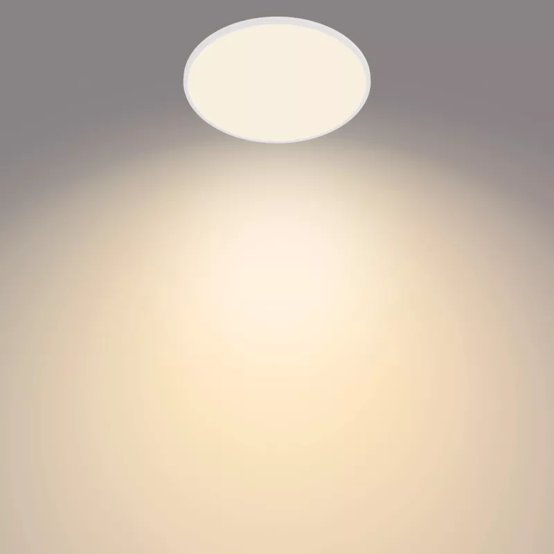 Lubinis šviestuvas Philips Functional Super plonas 36 W LED baltas apvalus