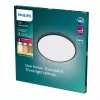 Lubinis šviestuvas Philips Functional Super plonas 36 W LED juodas apvalus