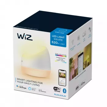 WiZ išmanusis apšvietimas Išmanioji stalinė lempa Wi-Fi Bluetooth 9 W