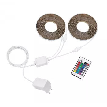 Universali LED juostelė Philips 8720169322554 — LED aplinkos juostelė, 30 mm ilgio, įvairiaspalvė, AC 220–240 V
