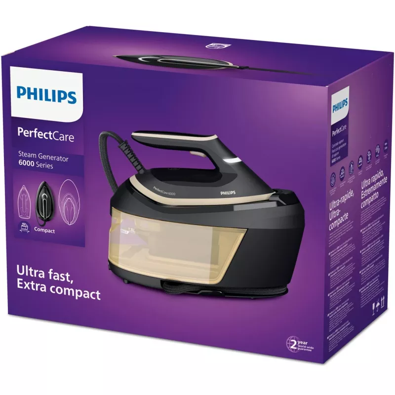 Philips PSG6064/80 garo lyginimo stotis 2400 W 1,8 L SteamGlide Advanced