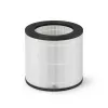 Oro valytuvas Philips AC0650/10, skirtas patalpoms iki 39 m², CADR 170 m³/val., 12 W, 49 dB, 2,2 kg, smėlio/baltos spalvos