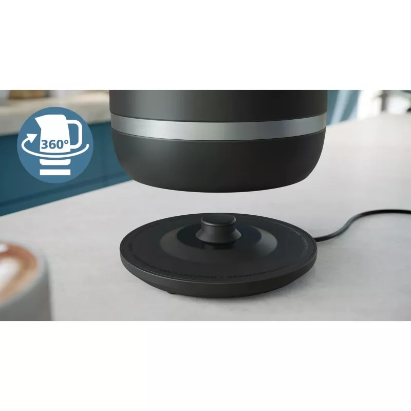 Elektrinis virdulys Philips 7000 Series HD9396/90 — 1,7 l, 2400 W, nerūdijantis plienas, dvigubomis sienelėmis