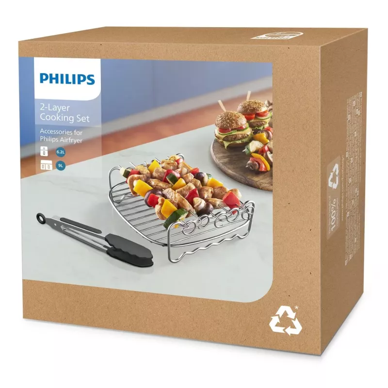 Priedų rinkinys Philips HD9920/00, skirtas „Airfryer“ 6,2 l, 8,3 l, 9 l