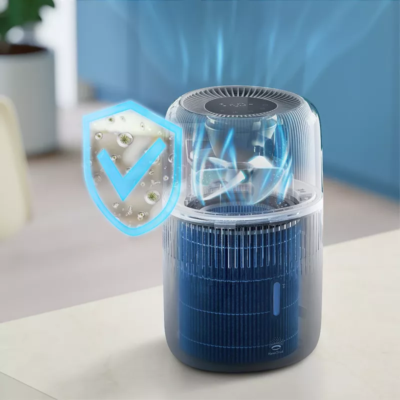 Drėkintuvas Philips 5000 serija HU5710/03 – garo drėkintuvas, 4,5 l, grafito spalvos
