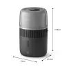 Drėkintuvas Philips 5000 serija HU5710/03 – garo drėkintuvas, 4,5 l, grafito spalvos