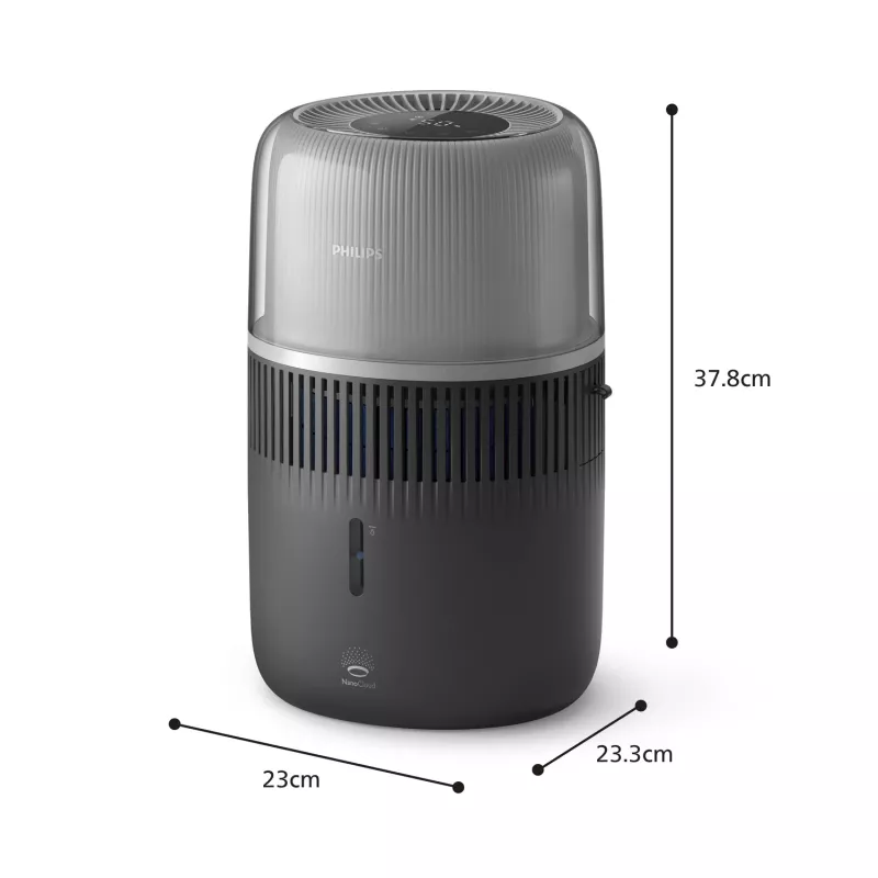 Drėkintuvas Philips 5000 serija HU5710/03 – garo drėkintuvas, 4,5 l, grafito spalvos
