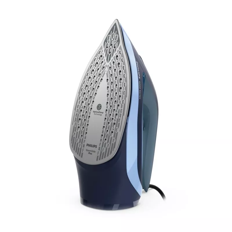 Garų lygintuvas Philips 6000 serija DST6120/20 — 2600 W, SteamGlide Plus padas, 190 g/min garų smūgis, 0,3 L vandens talpa, 1,5 kg, Mėlynas