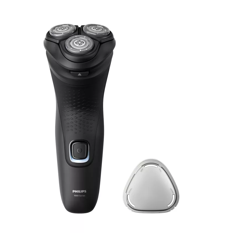 Philips Shaver 1000 Series S1141/00 Sausas elektrinis skustuvas Rotacinis skustuvas Juodas
