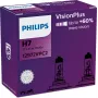 Philips VisionPlus 12972VPC2 Didesnis saugumas ir komfortas, 55 W, 12 V, H7, halogeninė, 2 vnt.