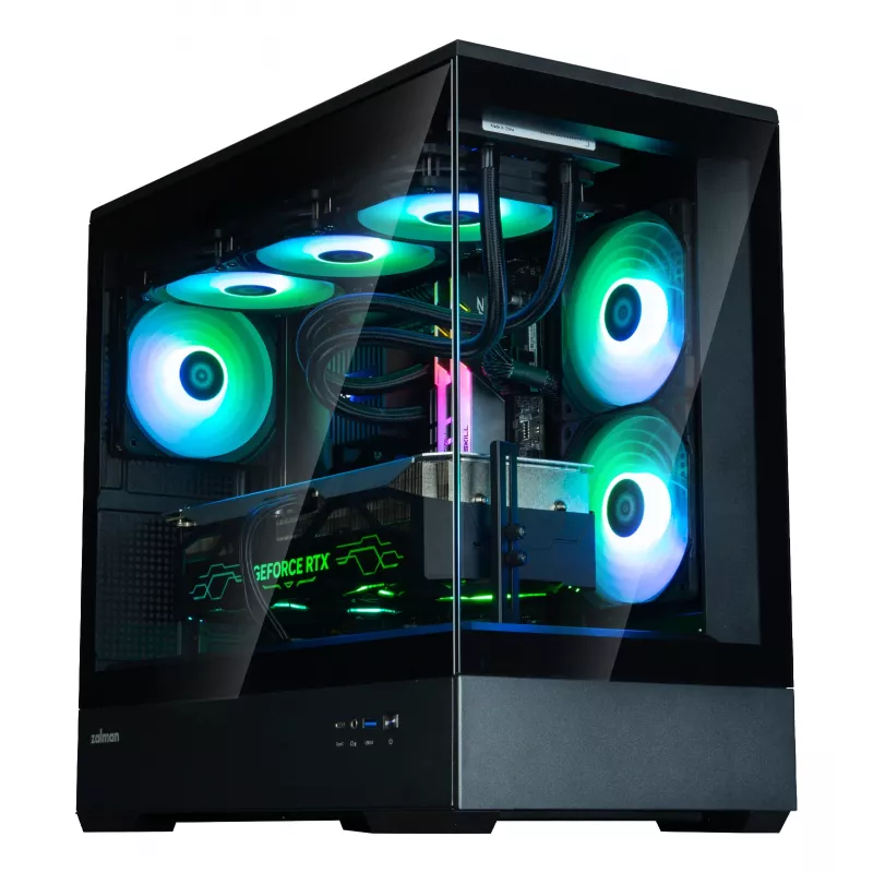 Zalman P30 Juoda V2 Mini Tower PC korpusas