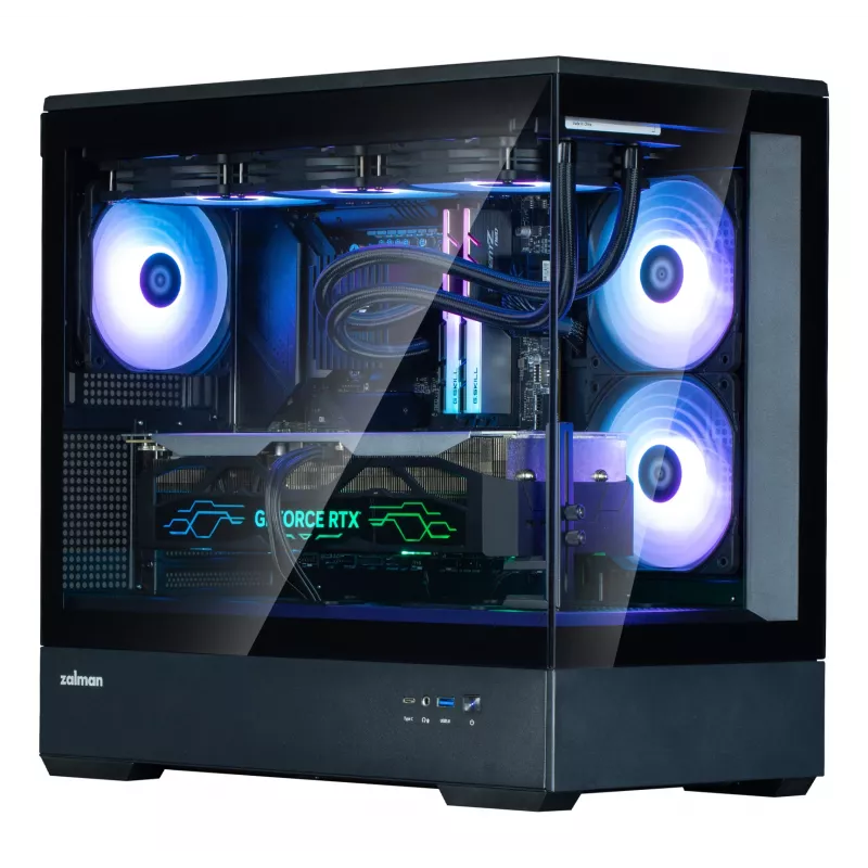 Zalman P30 Juoda V2 Mini Tower PC korpusas
