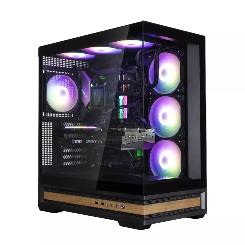PC case Zalman P40 NAMU Juoda Midi Tower Juoda