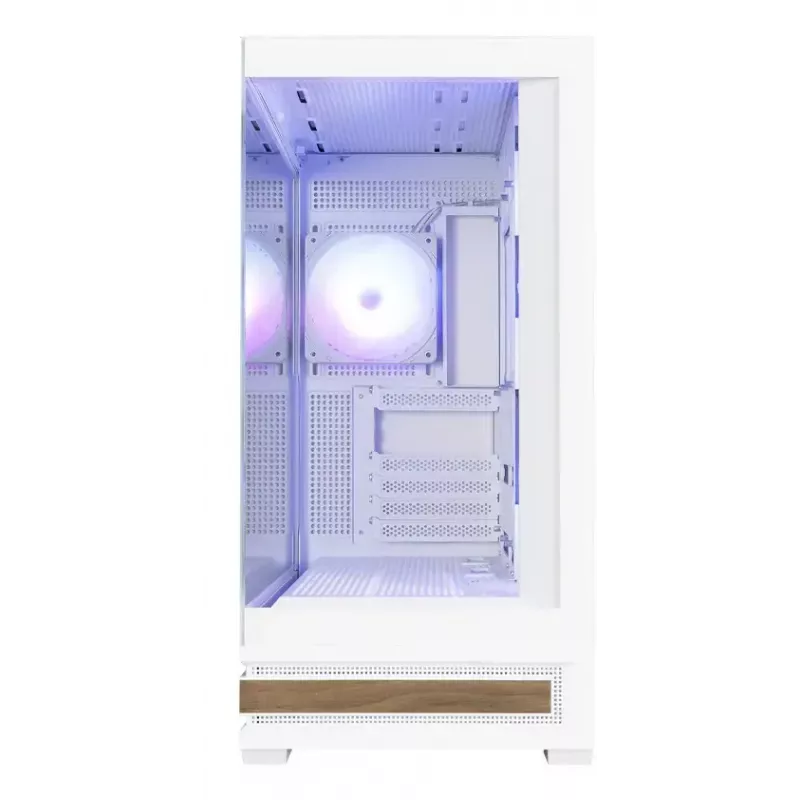 PC korpusas Zalman P40 NAMU WHITE Midi Tower baltas