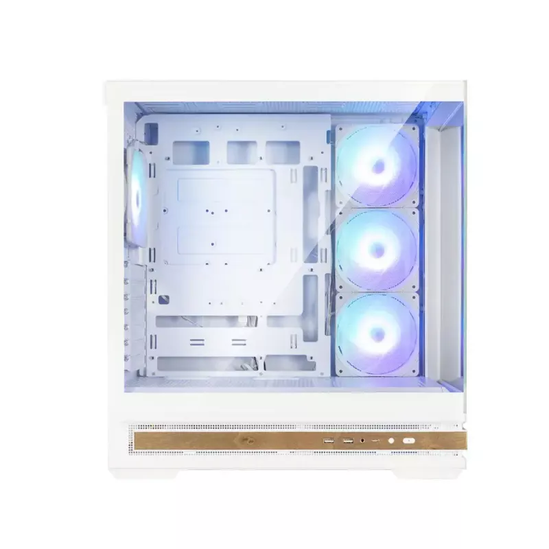 PC korpusas Zalman P40 NAMU WHITE Midi Tower baltas
