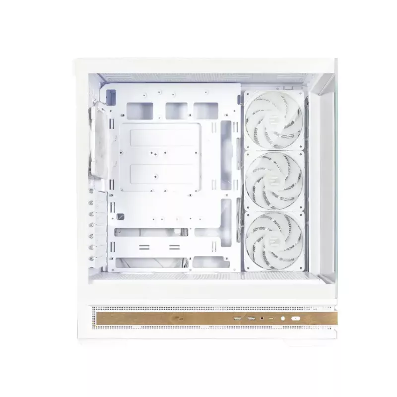 PC korpusas Zalman P40 NAMU WHITE Midi Tower baltas