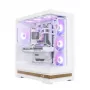 PC korpusas Zalman P40 NAMU WHITE Midi Tower baltas