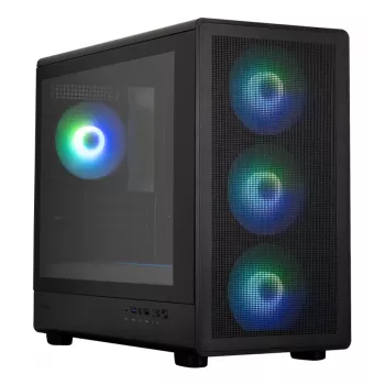 Kompiuterio korpusas M5 Juoda mATX Mini Tower juodas