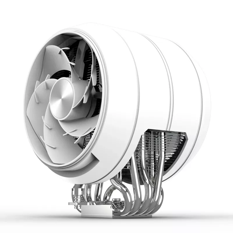 CPU aušintuvas ZALMAN ZET5 WHITE su 120 mm ventiliatoriumi ir RGB apšvietimu