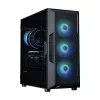 ZALMAN PC korpusas i3 NEO V2 Mid Tower, juodas, ARGB ventiliatoriai x4
