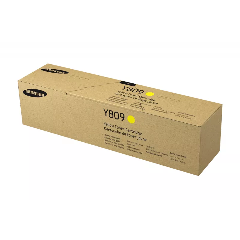 Tonerio kasetė Samsung CLT-Y809S geltona, Originali, lazerinė, 15 000 puslapių, 1 vnt.
