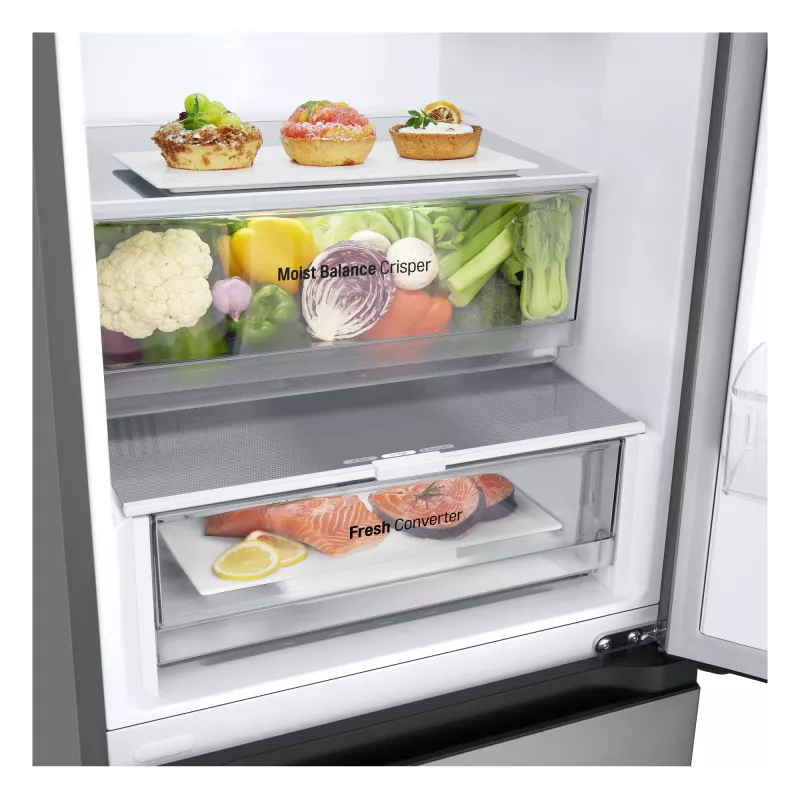 LG GBV3100DPY Pastatomas 344 l Sidabrinis