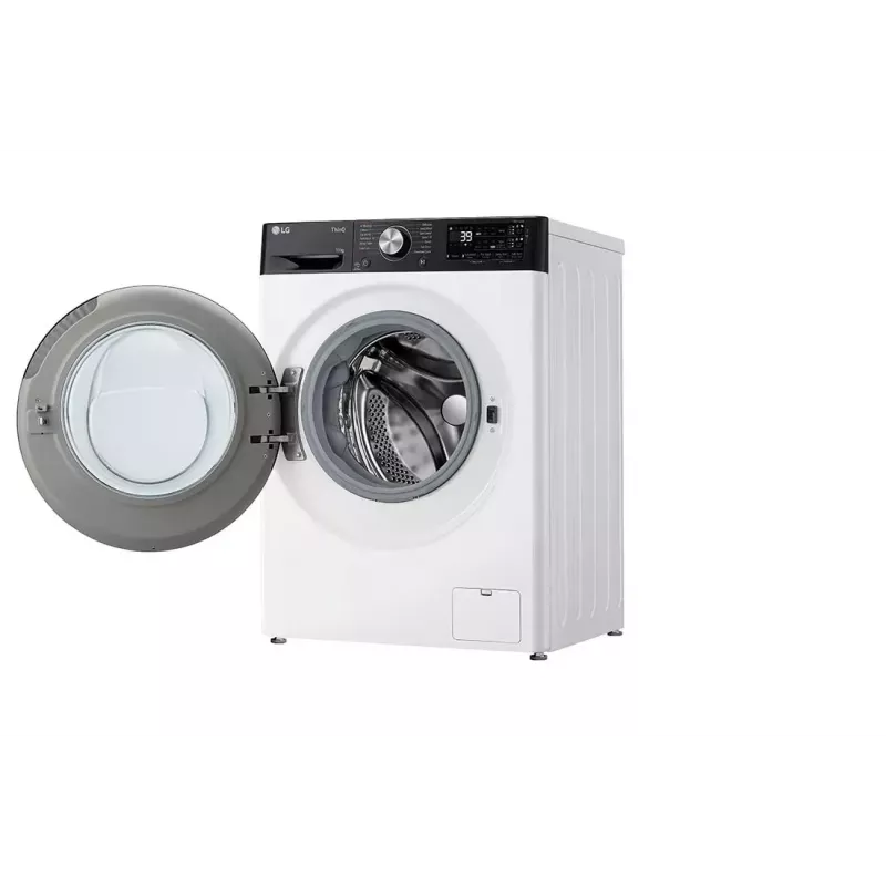 LG F4WR711S3HA skalbimo mašina priekinio įkrovimo 11 kg 1360 RPM juoda, balta