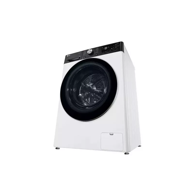 LG F4WR711S3HA skalbimo mašina priekinio įkrovimo 11 kg 1360 RPM juoda, balta
