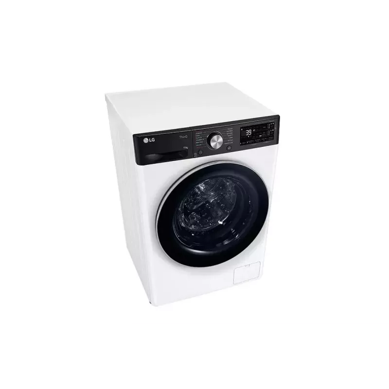 LG F4WR711S3HA skalbimo mašina priekinio įkrovimo 11 kg 1360 RPM juoda, balta