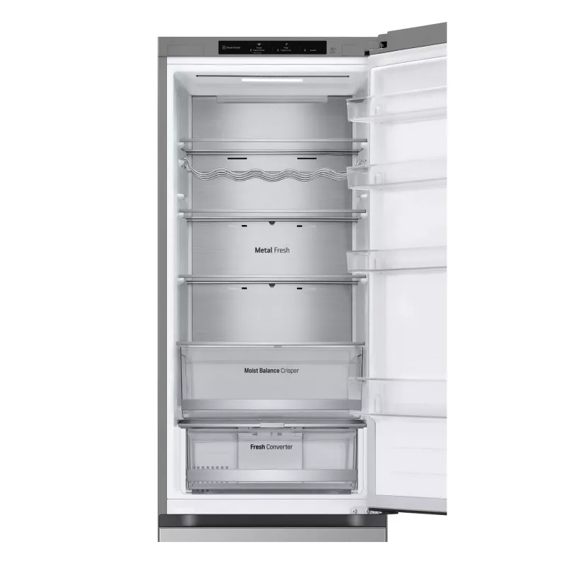 LG GBV5240DPY Laisvai stovintis 387 l Sidabrinis