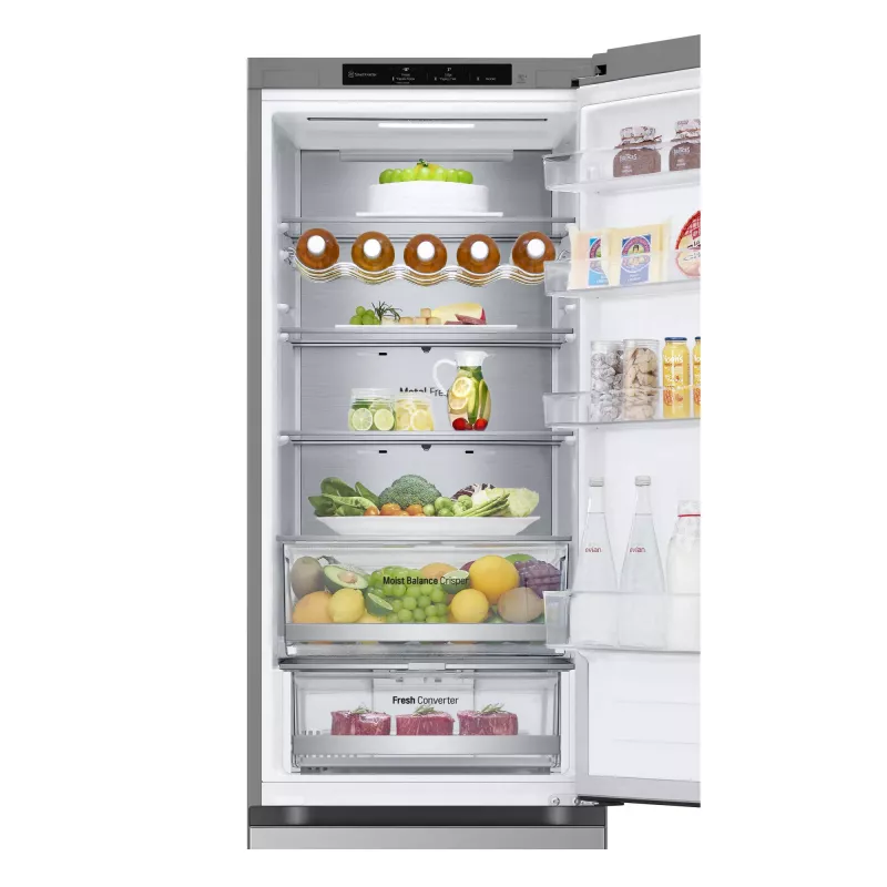 LG GBV5240DPY Laisvai stovintis 387 l Sidabrinis