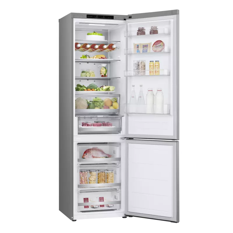 LG GBV5240DPY Laisvai stovintis 387 l Sidabrinis