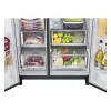LG InstaView GSGV81EPLL side-by-side šaldytuvas, laisvai pastatomas, 635 L, juodas
