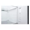 LG InstaView GSGV81EPLL side-by-side šaldytuvas, laisvai pastatomas, 635 L, juodas