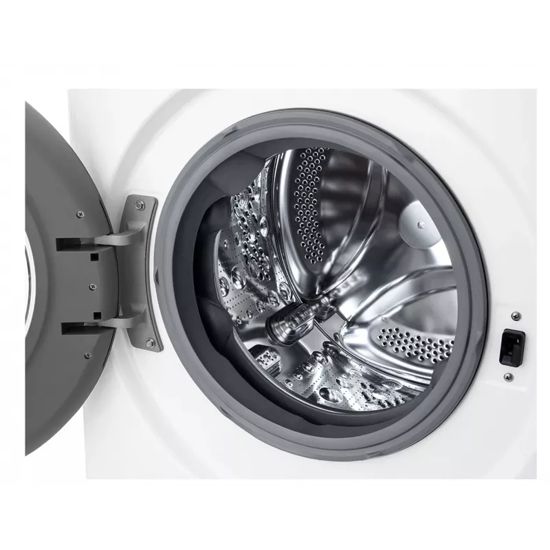 LG F2WR508S0W skalbyklė priekinio pakrovimo 8 kg 1160 aps./min Juoda, Balta