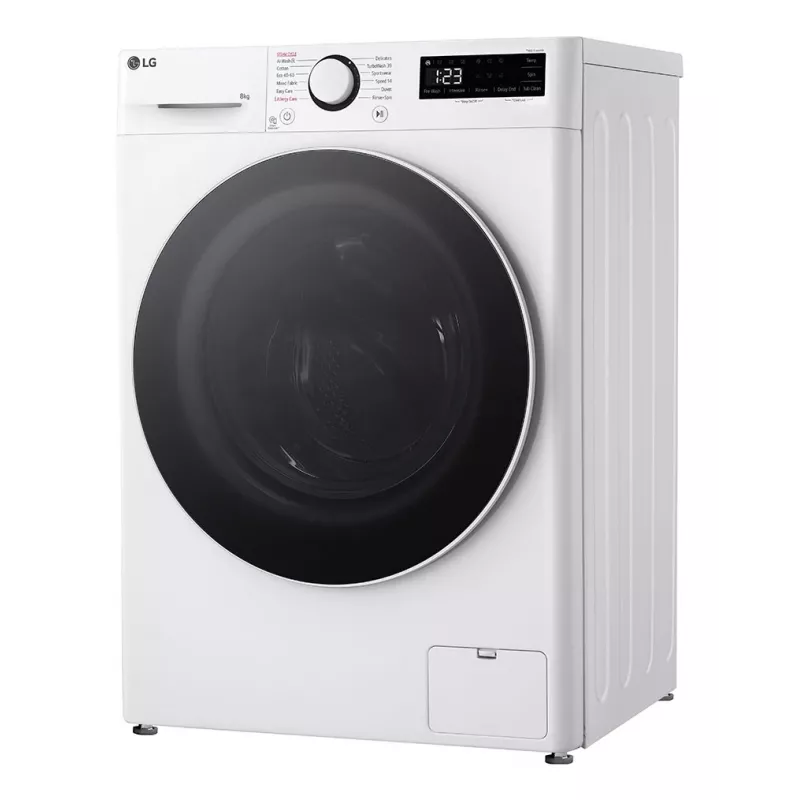 LG F2WR508S0W skalbyklė priekinio pakrovimo 8 kg 1160 aps./min Juoda, Balta