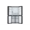 LG GML861EPPE šaldytuvas šonas prie šono Laisvai pastatomas 506 L Juoda