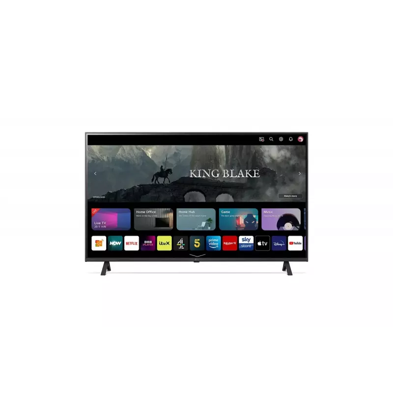 LG UHD 50UR78006LK 127 cm (50″) 4K Ultra HD Smart TV Wi-Fi juoda