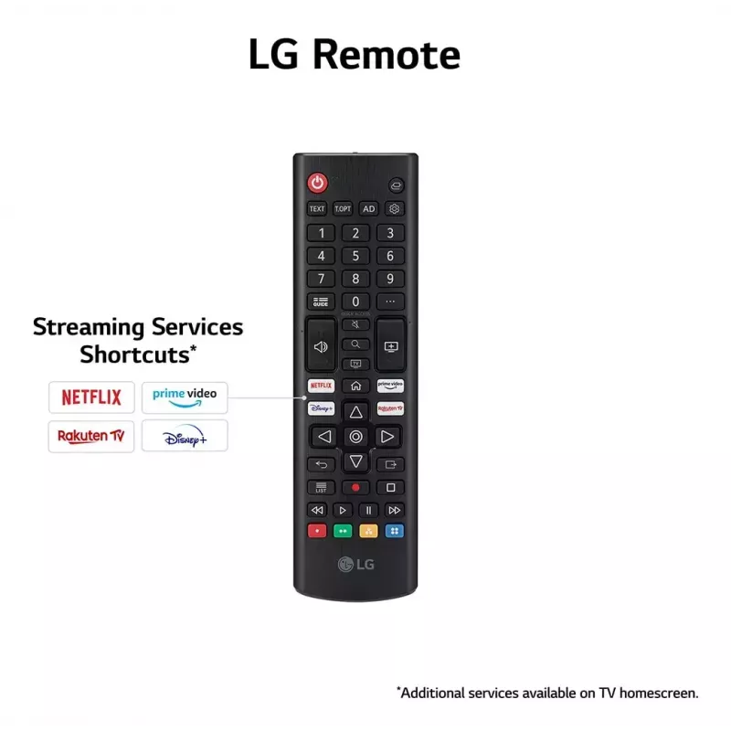 LG UHD 50UR78006LK 127 cm (50″) 4K Ultra HD Smart TV Wi-Fi juoda