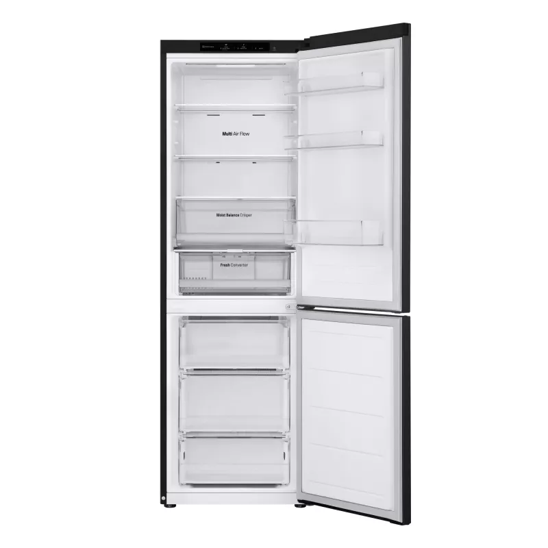 LG GBV3100EEP Laisvai pastatomas 344 L Juodas