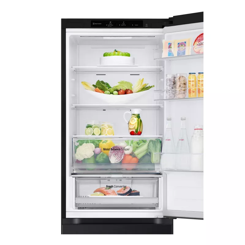 LG GBV3100EEP Laisvai pastatomas 344 L Juodas