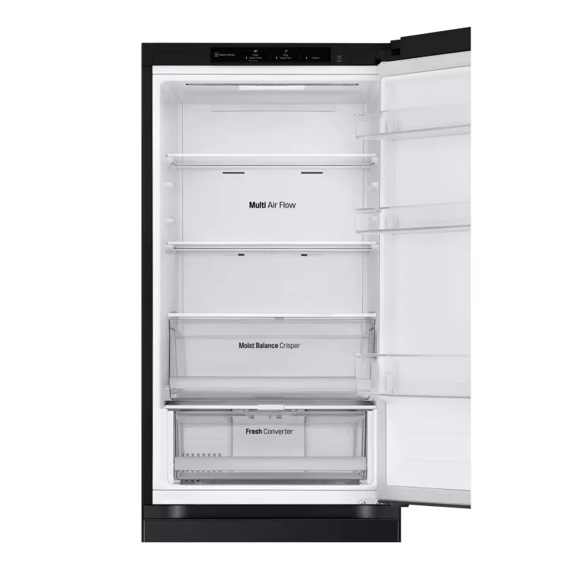 LG GBV3100EEP Laisvai pastatomas 344 L Juodas