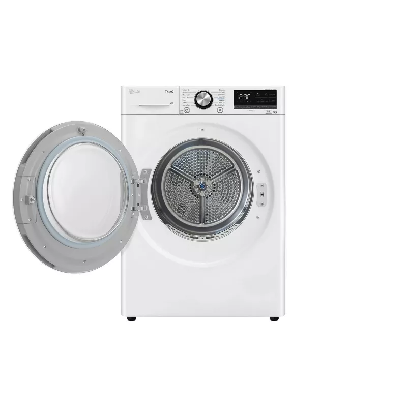 LG RH90V9AV2N drabužių džiovyklė Laisvai pastatoma Įkraunama iš priekio 9 kg Baltas