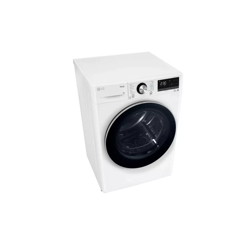 LG RH90V9AV2N drabužių džiovyklė Laisvai pastatoma Įkraunama iš priekio 9 kg Baltas