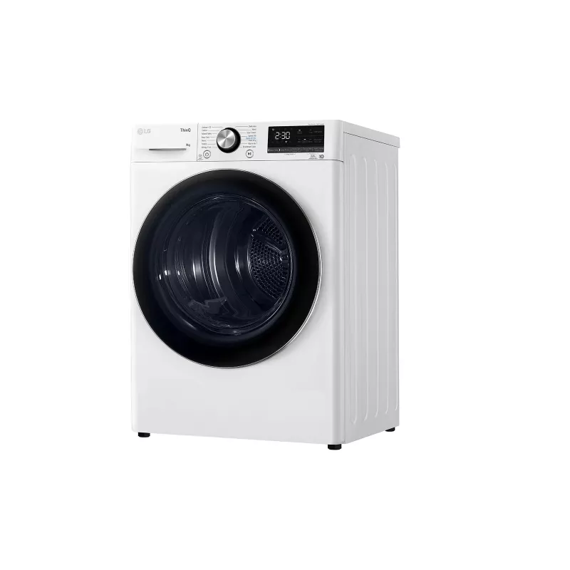 LG RH90V9AV2N drabužių džiovyklė Laisvai pastatoma Įkraunama iš priekio 9 kg Baltas