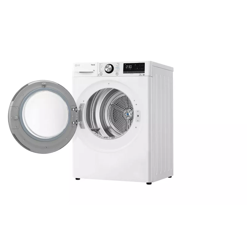 LG RH90V9AV2N drabužių džiovyklė Laisvai pastatoma Įkraunama iš priekio 9 kg Baltas