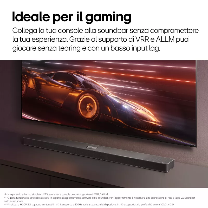 Garso juosta LG S95TR 9.1.5 kanalų 810 W RMS su belaidžiu 220 W žemų dažnių garsiakalbiu, juoda