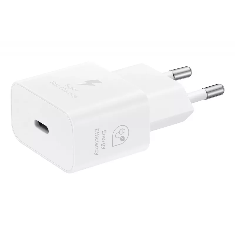Samsung EP-T2510NWEGWW mobiliojo įrenginio įkroviklis Universalus Balta USB Greitasis įkrovimas Vidinis