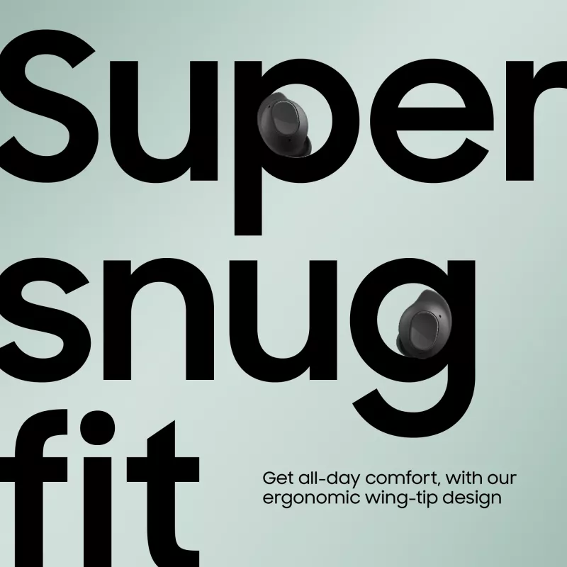 Samsung GALAXY BUDS FE GRAFITAS Ausinės True Wireless Stereo (TWS) Į ausis dedamos Skambučiams / Muzikai / Sportui / Kasdienai Bluetooth